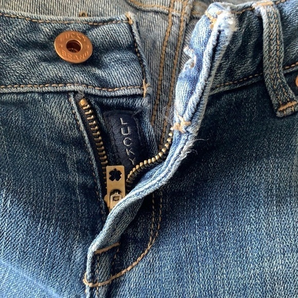 LUCKY Brand Blue Wash Stretch Low Rise Lolita Skinny jeans Size 0/25 - Picture 9 of 14